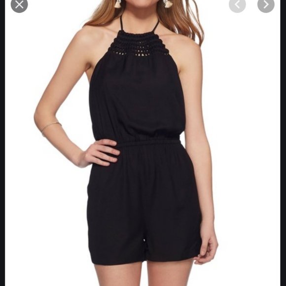 Jessica Simpson Pants - JESSICA SIMPSON: Halter Romper